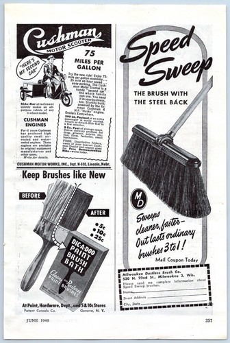 1948 cushman motor - 1948,