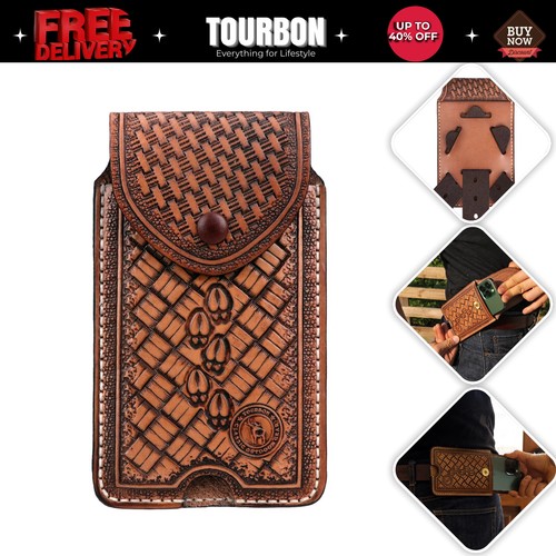 Tourbon leather phone - tourbon,