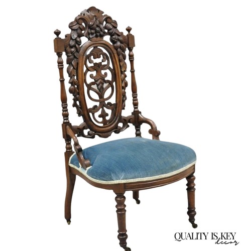 Antique victorian walnut - victorian,