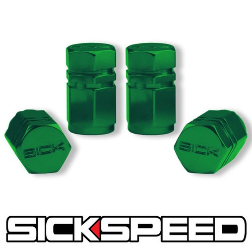 Green hexagonal chromed - green,
