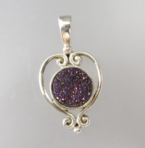 Sterling silver sajen - silver, ornate