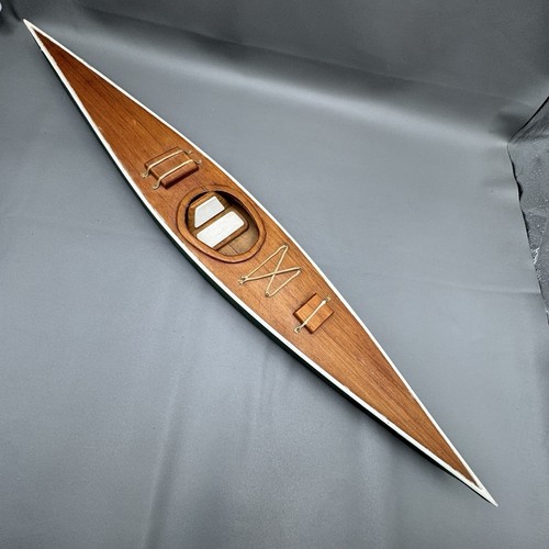 Wood sea kayak model boat - wood,