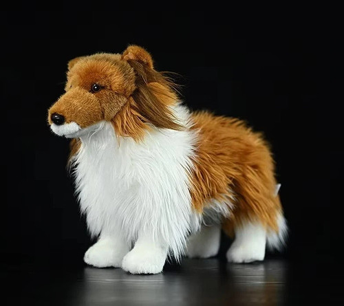 Sheltie dog stuffed - sheltie,
