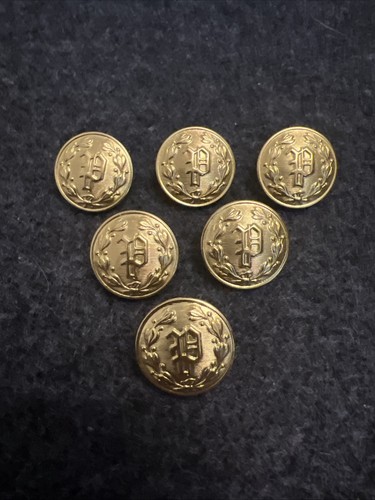 Police uniform buttons lot - uniform,