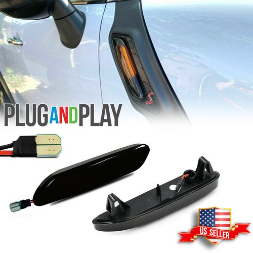 2pcs amber full led front - full, side