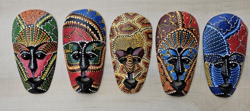 Set tiki mask - of,
