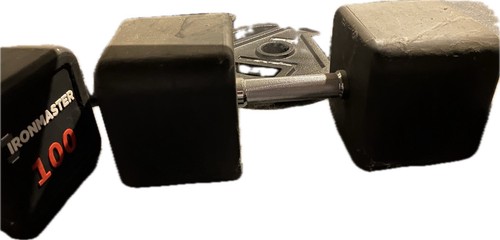 100 lbs dumbells set - set., iron