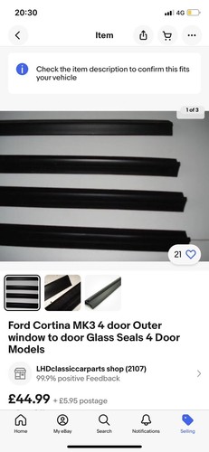 Ford cortina mk3 door - mk3, 4
