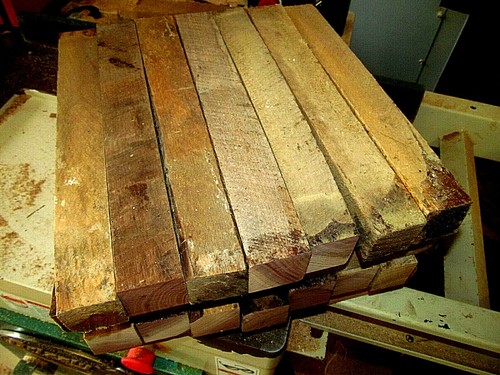Fifteen reclaimed walnut - fifteen, (15)