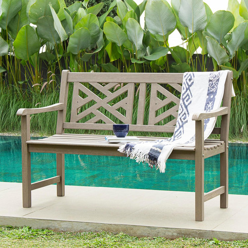 Weathered teak maine foot - weathered,