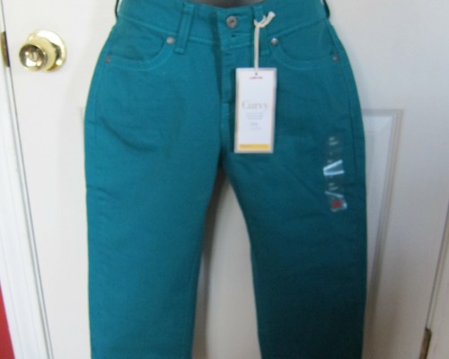 Levi 529 capri green - 529, jeans
