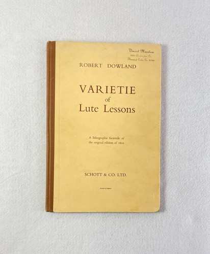 Varietie lute lessons - lute,