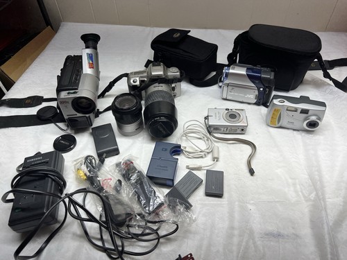 Vintage cameras camcorders - cameras,