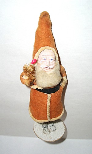 Antique 1917 german santa spun - 1917,