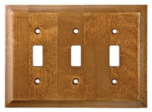Pack triple switch plates - 3,