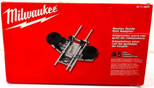 Milwaukee router guide rail - router,