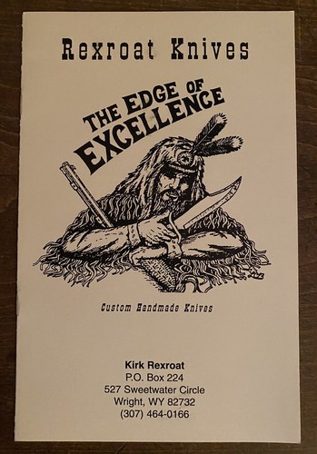 Kirk rexroat handmade knife - handmade,