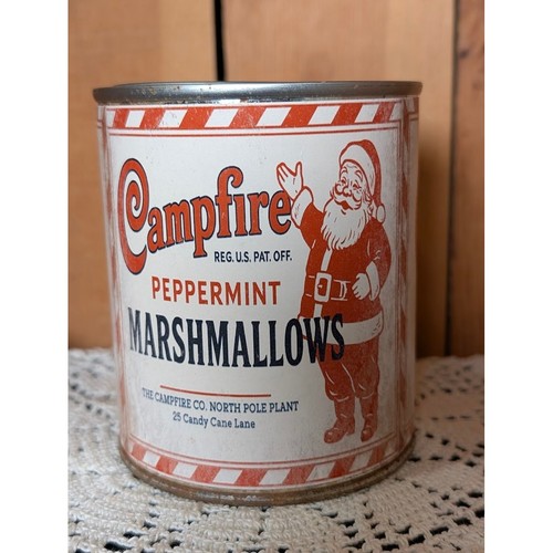 Christmas campfire peppermint - christmas,
