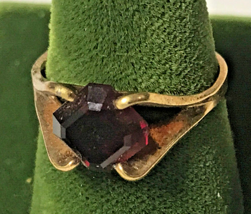 Vintage uncas garnet stamped - uncas,