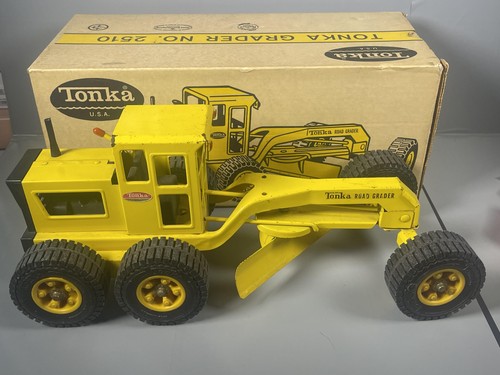 Vintage tonka road grader - tonka,
