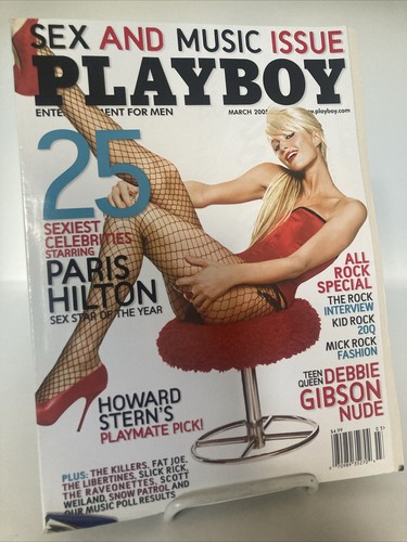 Playboy magazine march - magazine,