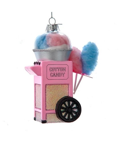 Kurt adler glass cotton candy - glass,