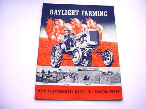 Allis chalmers farm tractor - allis,
