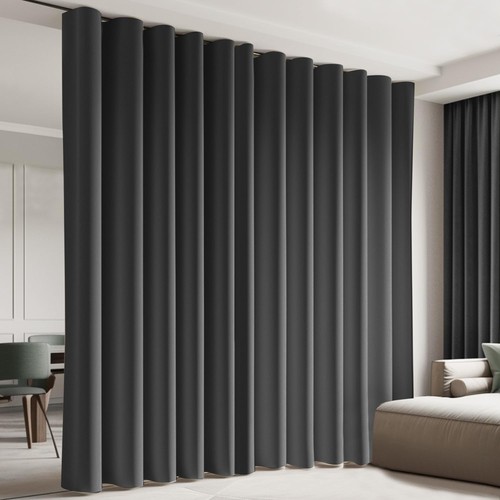 Black room divider blackout - room,