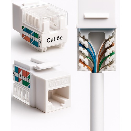 Cat5e ethernet wall jack - cat5e,