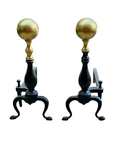 Vintage pair regency brass - regency,