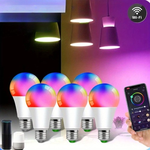 A19 led rgb smart light - led,