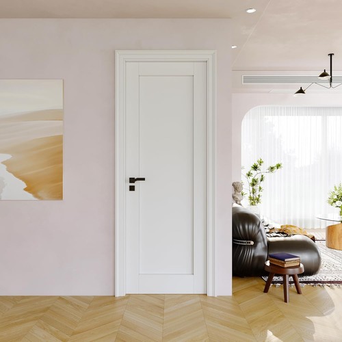 Slab door interior - slab, solid