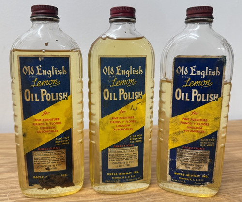 Lot vintage old english - 3,