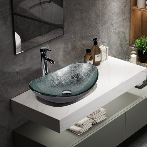 Vessel sink tempered - vessel,