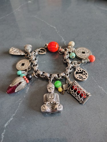 Gorgeous charm bracelet with - gorgeous,