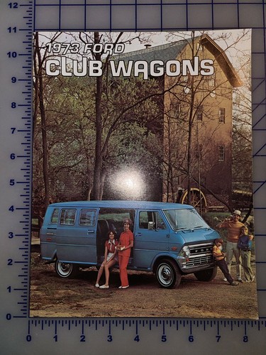 1973 ford club wagon brochure - 1973,