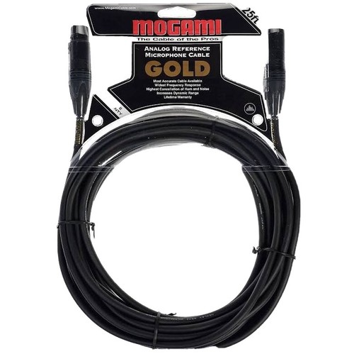 Mogami gold studio xlr - gold, studio-25,