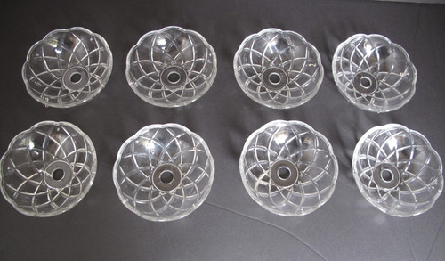 Vintage crystal chandelier - 8,