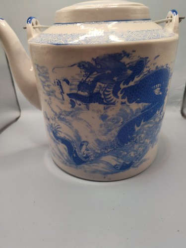 Tea pot large - , blue