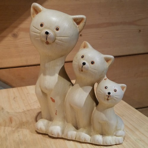 Vintage mother cat two - vintage,