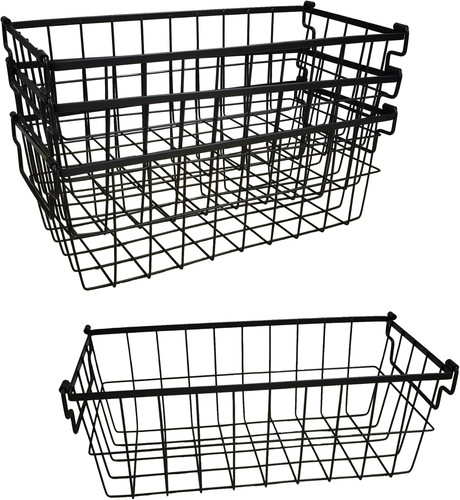 Freezer organizer bins deep - organizer, bins,