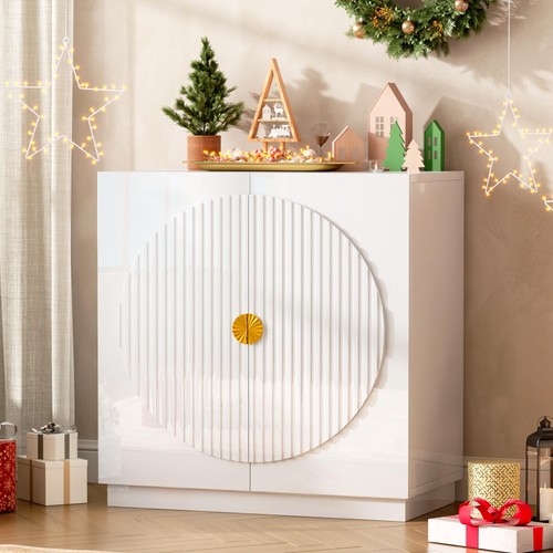 High gloss white sideboard - gloss,