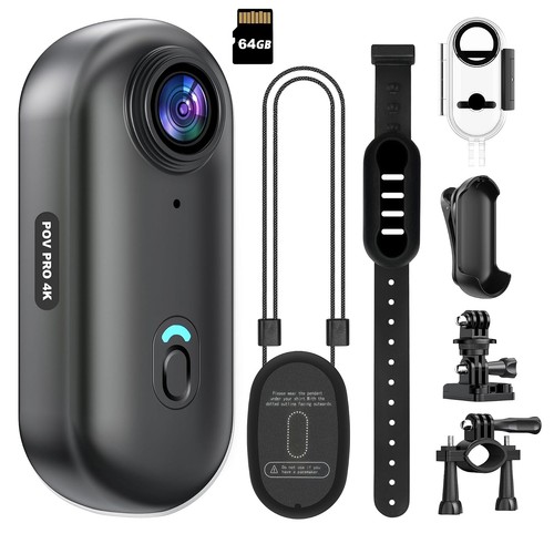 Mini action camera 64gb - action,