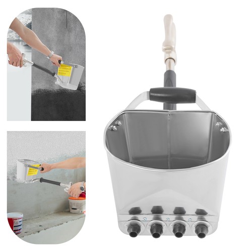 New cement stucco - cement, sprayer