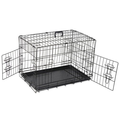 Folding metal dog - 42",