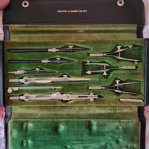 Keuffel esser drafting set - keuffel, &