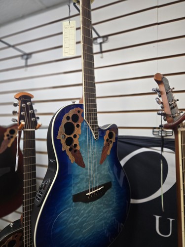 New ovation cutaway electric - new!!,