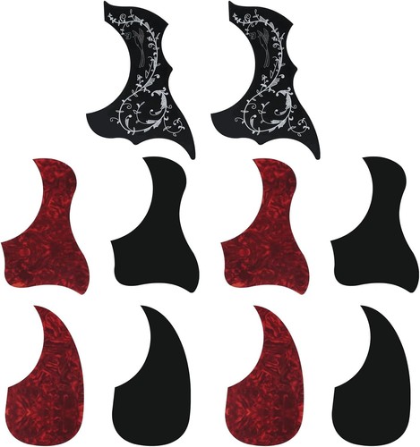 10pc guitar pickguard acoustic - guitar, pickguard,acoustic