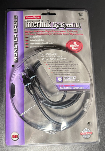 New monster cable interlink - new,