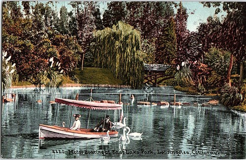 Postcard boat scene los - scene,